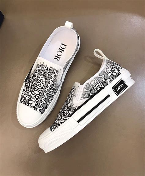 christian dior white sneaker|Christian Dior slip on sneakers.